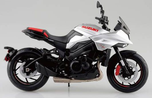 1/12 完成品摩托车 铃木 GSX-S1000S KATANA 全配件 金属神秘银色