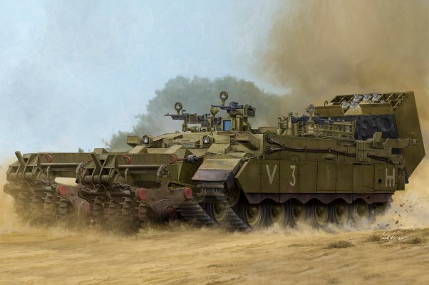 84546 1/35 战斗车辆系列 以色列国防军PUMA装甲工程车