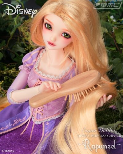 Super Dollfie 迪士尼公主 魔法奇缘 长发公主 乐佩