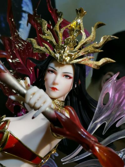 美杜莎1/4雕像群友实拍图