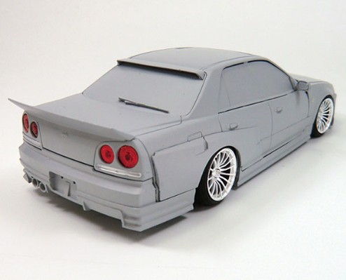 1/24 日产 URAS ER34 Skyline TYPE-R '01