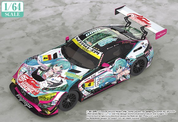 1/64 GOODSMILE 初音未來 AMG 2019 SUPER GT ver.