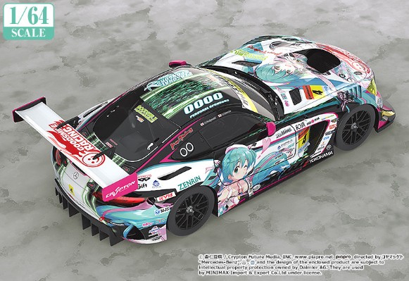 1/64 GOODSMILE 初音未來 AMG 2019 SUPER GT ver.