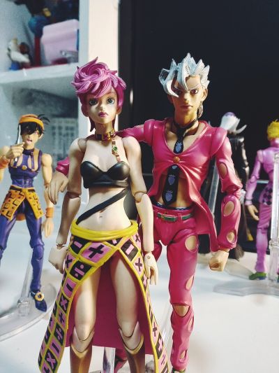 超像可动 JOJO的奇妙冒险 第五部 黄金之风 盖多·米斯达 与 性感手枪