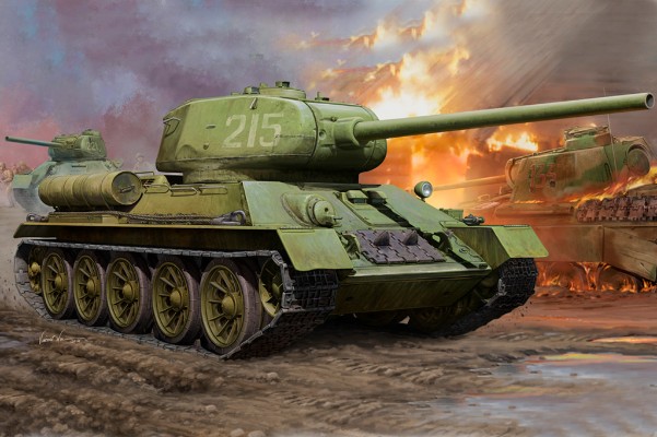 1/16 战斗车辆系列 苏联T-34/85坦克