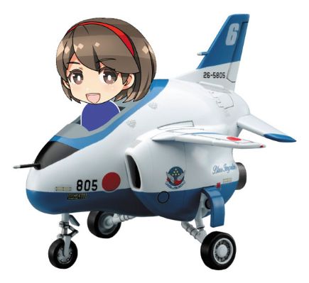 Q版蛋机少女 No.01“羽澄礼”＆T-4 蓝色冲击波 