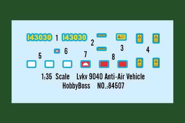 编号：84507 1/35 战斗车辆系列 瑞典陆军 Lvkv 9040 自行高炮