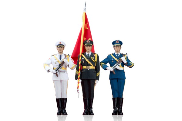 中国海陆空三军军服图片