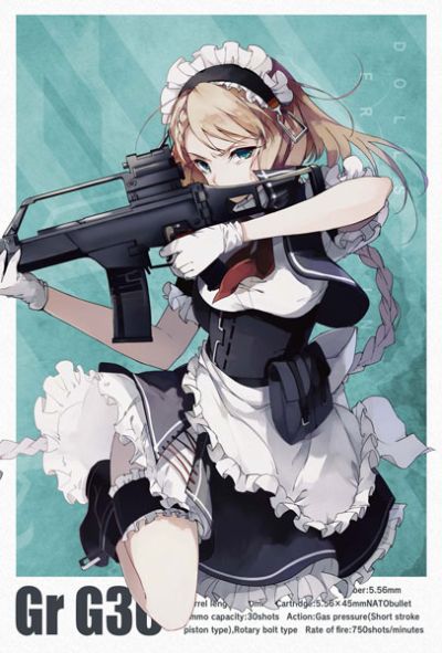 小军械库 LADF03 少女前线 G36