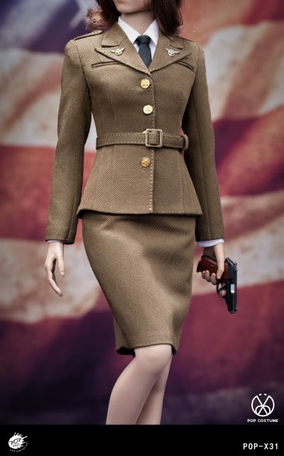 X31 - 二战美军女特工 制服套装