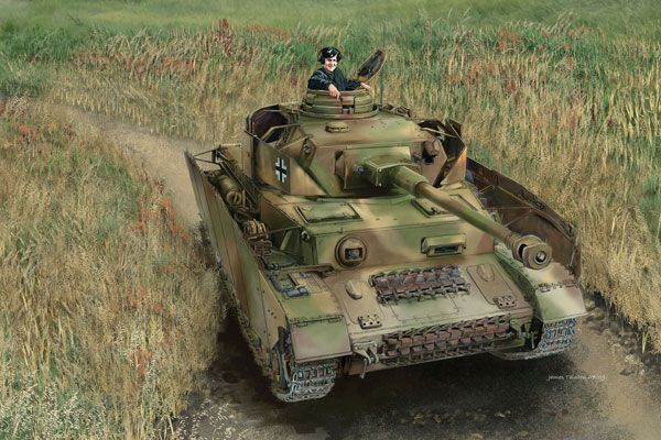 1/35 WW.II 德 IV号坦克H型 中期生产型/ 4号装甲回收坦克 (2 in 1) 