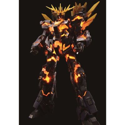 RG 1/144 高达基地专属商品 RX-0 独角兽高达二号机报丧女妖·命运女神（毁灭模式） （发光固态塑像）