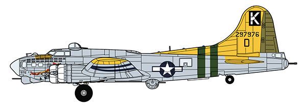 1/72 美国  B-17G 飞行堡垒“A Bit O Lace” 