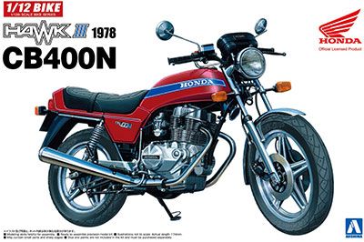 1/12 摩托车 No.40 本田 Hawk III CB400N