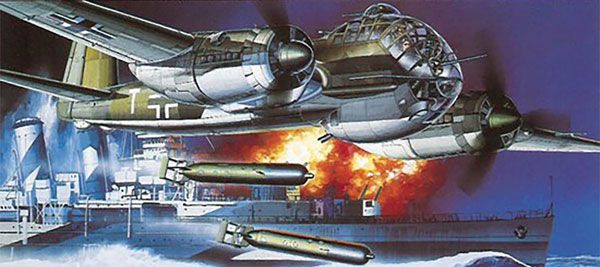 1/48 WW.II 德国空军 轰炸机Junkers Ju188A-1 Reihya