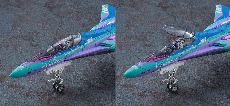 1/72 超时空要塞Δ 激情的Walküre VF-31S 齐格飞 	美云·金努梅尔配色