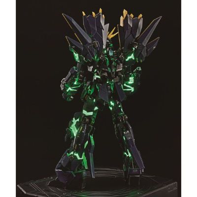RG 1/144 高达基地专属商品 RX-0 独角兽高达二号机报丧女妖·命运女神（毁灭模式） （发光固态塑像）