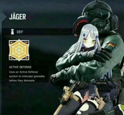 彩虹六号：围攻 Jäger 耶格 Q版