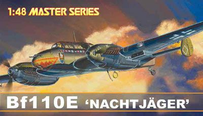 1/48 德国空军 梅塞施密特 Bf110E Nachtjager