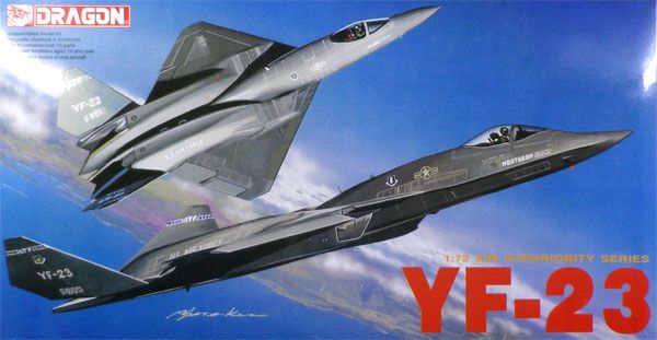 1/72 美国空军 YF-23 战斗机