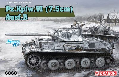 1/35 WW.II 德军 Pz.Kpfw.VI(7.5cm) Ausf.B 
