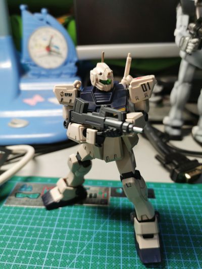 HGUC 1/144 	机动战士高达0083 星尘的回忆  RGM-79C 吉姆 改