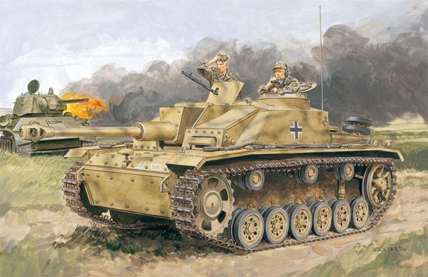 1/35 WW.II 德军 III号突击炮G型 初期生产型 库尔斯克 1943 ＆ NEO Smart Kit