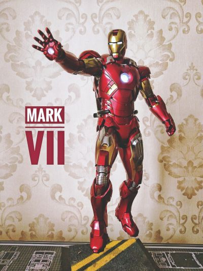 电影杰作 DIECAST 1/6 复仇者联盟 钢铁侠 Mark. 7