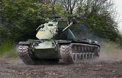 1/72 美国海军陆战队 M103A2 重型坦克 Fighting Monster