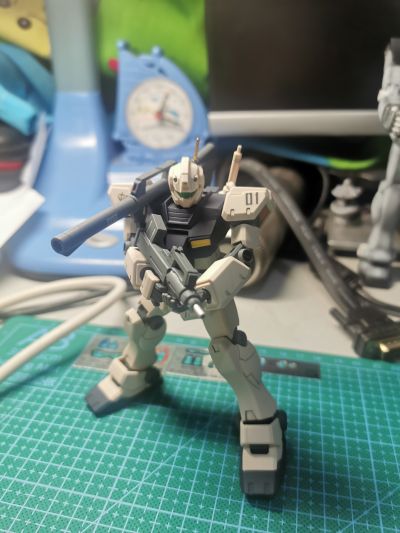 HGUC 1/144 	机动战士高达0083 星尘的回忆  RGM-79C 吉姆 改