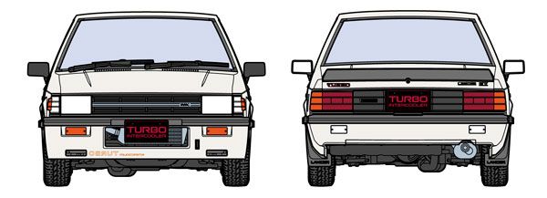 1/24 三菱 Lancer EX 1800GSR Turbo(Inter Cooler) 