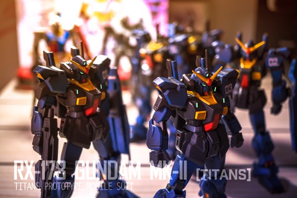 EXTENDED MS In Action 高达Mk－II １号機 ティターンズカラー