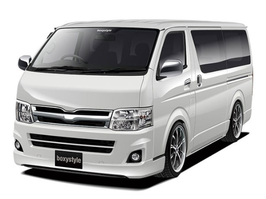 The Tuned Car系列 No.3 1/24 丰田 boxystyle TRH200V Hi-Ace Super GL '10