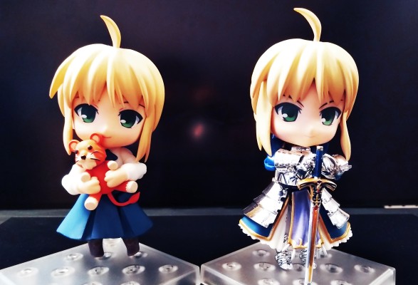 粘土人 #250 命运之夜 骑士 SABER 超级移动版 10周年版