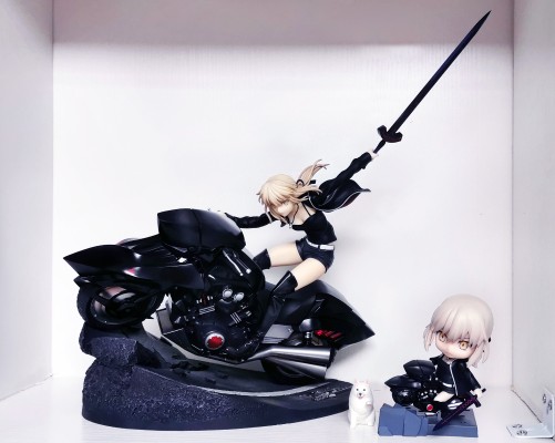 粘土人#1142-DX Fate/Grand Order Saber(Alter) 新宿ver. Cuirassier Noir