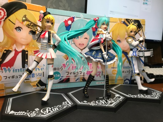 初音未来 Winter Live玩具人偶 【镜音连】