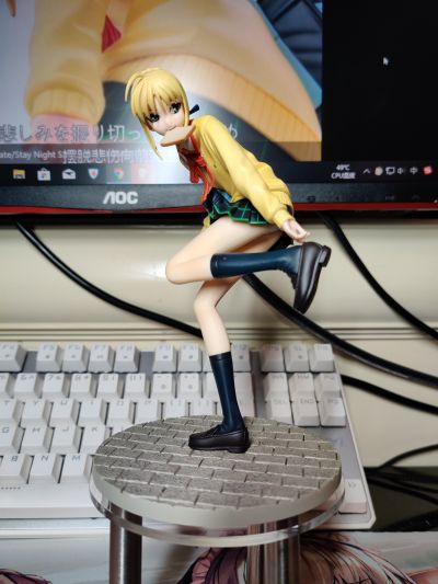 Fate/Stay Night SABER High School Girl Hobby Japan Exclusive