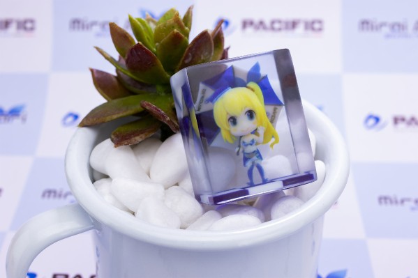 3D水晶手办系列 未来明Project 未来明 Pacific Race Queen Ver. 