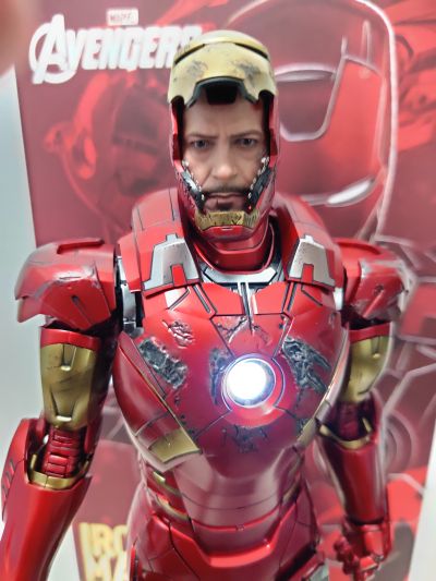 电影杰作 DIECAST 1/6 复仇者联盟 钢铁侠 Mark. 7