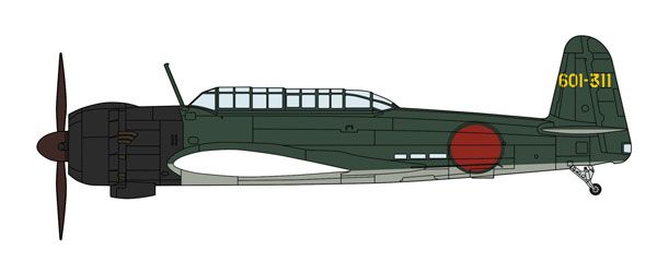 1/48 中岛 B6N2 舰上攻击机 天山 12型 “大凤攻击机队”