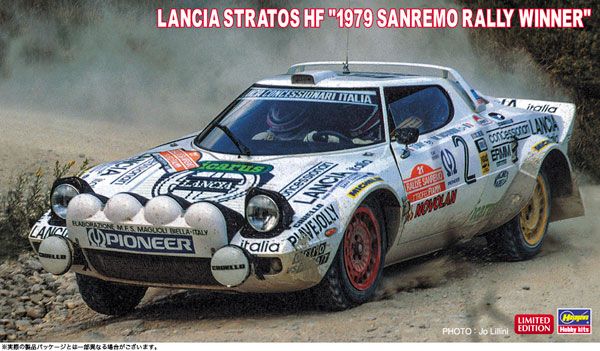 1/24 蓝旗亚 Stratos HF“1979 圣雷莫冠军拉力赛” 