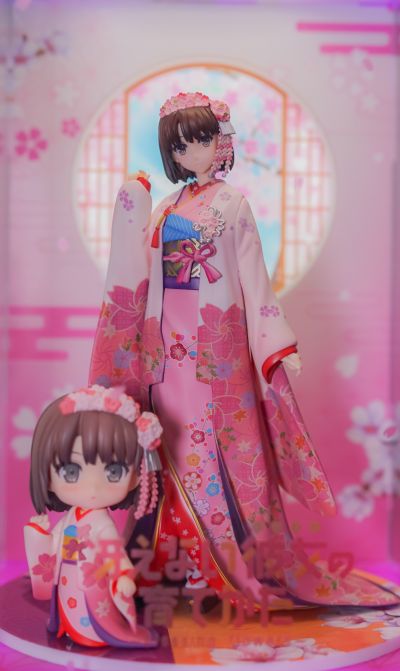 粘土人#1114 路人女主的养成方法 Fine 加藤惠 和服