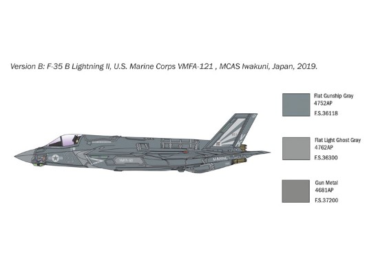 37192 1425 1/72 F-35B 闪电II