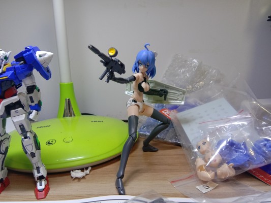 原创机娘系列 四圣兽 - 白虎机娘