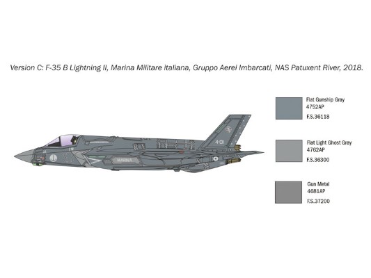 37192 1425 1/72 F-35B 闪电II