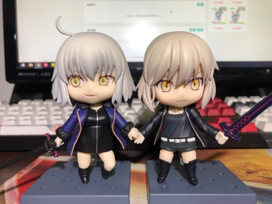 粘土人#1142-DX Fate/Grand Order Saber(Alter) 新宿ver. Cuirassier Noir