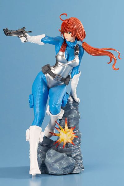 美少女雕像 G.I. Joe 红发女郎 天蓝色 限定版