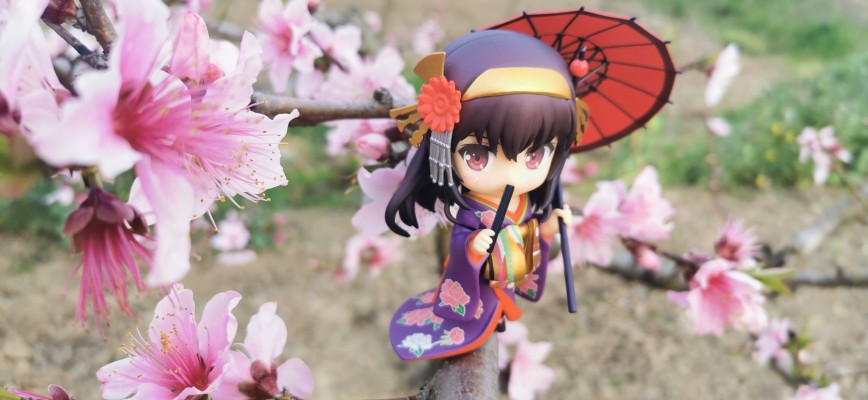 粘土人#1161 路人女主的养成方法 Fine 霞之丘诗羽 和服