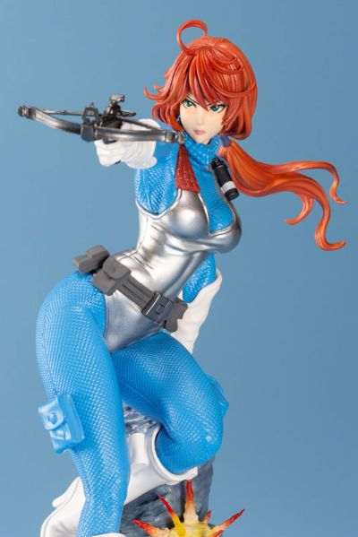 美少女雕像 G.I. Joe 红发女郎 天蓝色 限定版