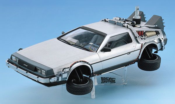 Movie Car No.BT-01 1/24 回到未来 迪罗伦时光机 Part2